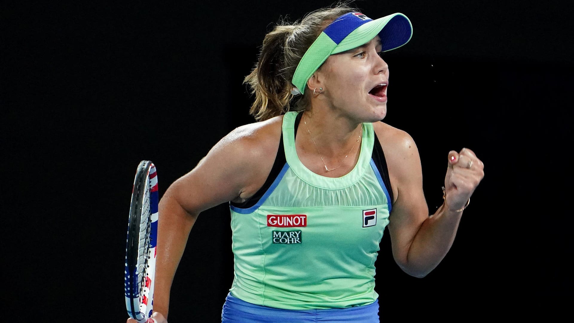 Sofia Kenin: Die 21-jährige US-Amerikanerin ist die große Überraschung der Australian Open.