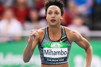 Ist vor dem Weitsprung beim Meeting in Karlsruhe noch im Sprint über 60 Meter angetreten: Malaika Mihambo.