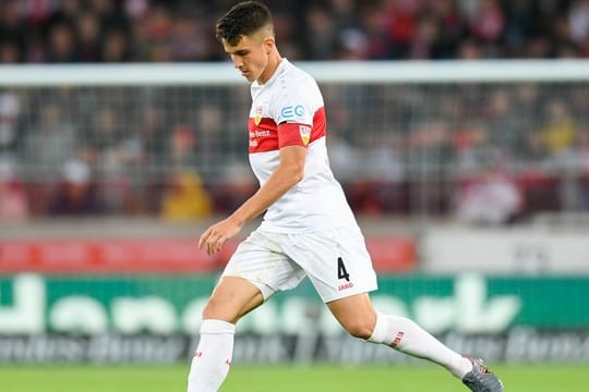 Stuttgarts Kapitän Kempf hat sich im Spiel gegen den FC St.