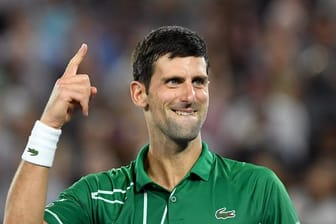 Novak Djokovic gewann bisher sechs der zehn Duell gegen Dominic Thiem.