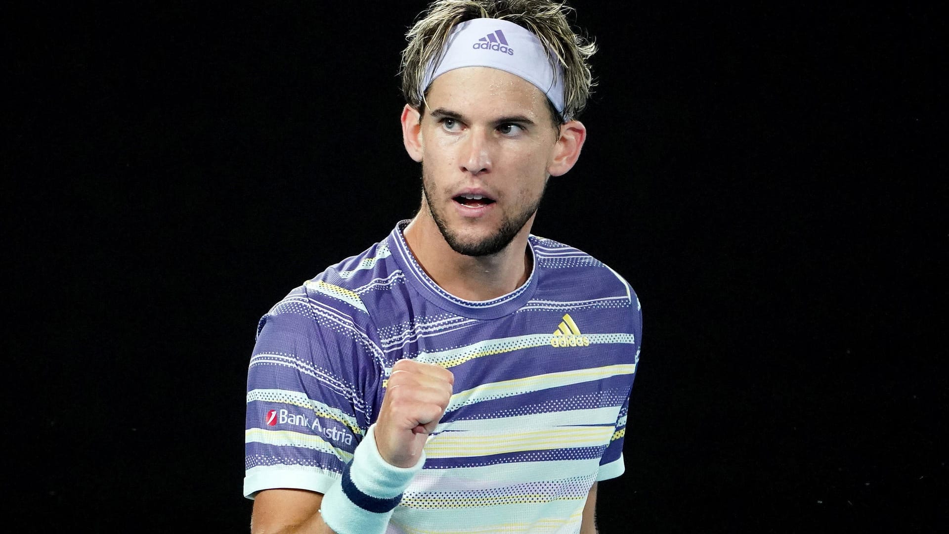 Dominic Thiem war zu Beginn des vierten Satzes der klare Favorit.