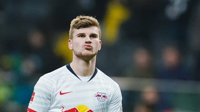 Leipzigs Timo Werner macht sich derzeit keine Gedanken über seine Zukunft. Leipzigs Timo Werner macht sich derzeit keine Gedanken über seine Zukunft.