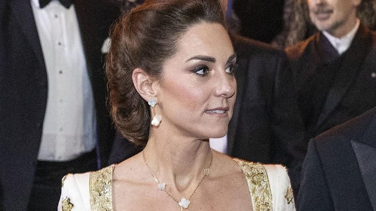 Herzogin Kate: Für die BAFTA-Verleihung wählte die Frau von Prinz William ein Kleid, das Royal-Fans bekannt vorkommen dürfte.
