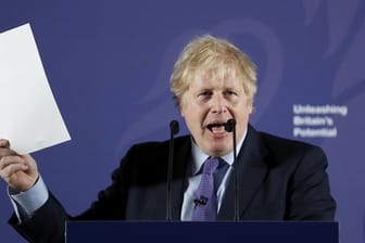 Boris Johnson präsentiert die britischen Eckpunkten für die Verhandlungen mit der EU.