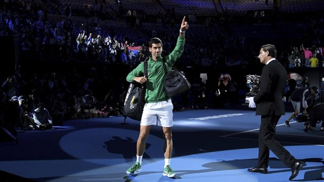 Ist wieder die Nummer eins im ATP-Ranking: Der Serbe : Novak Djokovic.
