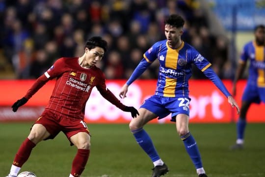 Das Hinspiel im FA-Cup zwischen Shrewsbury Town und dem FC Liverpool endete mit einem Remis.