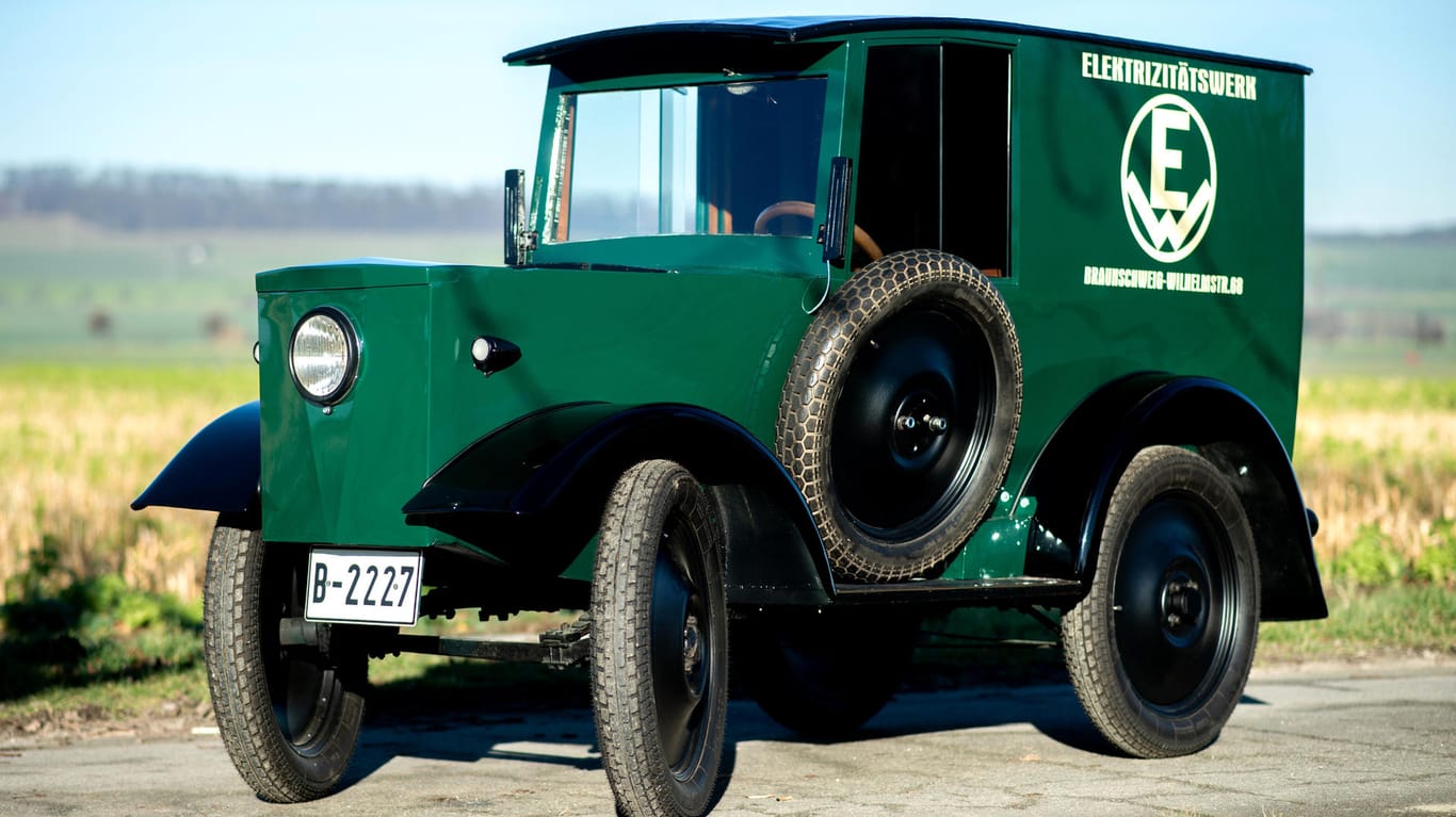 E-Auto: Vom E-Oldtimer Hawa EM3 von 1922 existieren nur noch zwei Exemplare.
