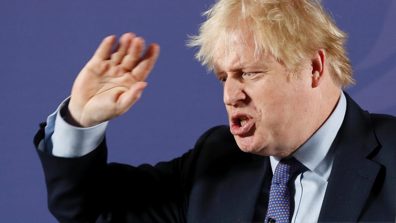 Premierminister Boris Johnson: Großbritannien werde sich bei den anstehenden Gesprächen mit Brüssel aber auf keinen Fall vertraglich auf die Einhaltung von EU-Standards bei Umweltschutz, Arbeitnehmerrechten und staatlichen Wirtschaftshilfen festlegen lassen.