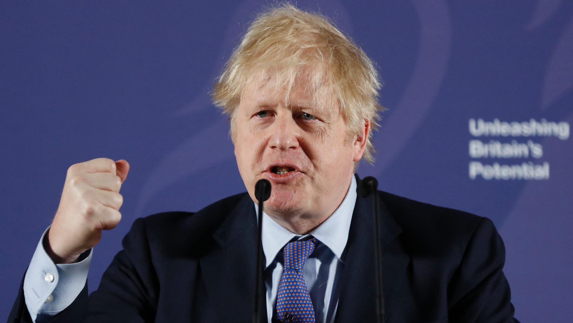 Boris Johnson: "Es ist an der Zeit zu handeln."