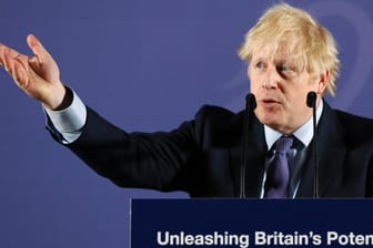 Boris Johnson: Der britische Premierminister Boris Johnson drängt auf ein Freihandelsabkommen mit der EU.