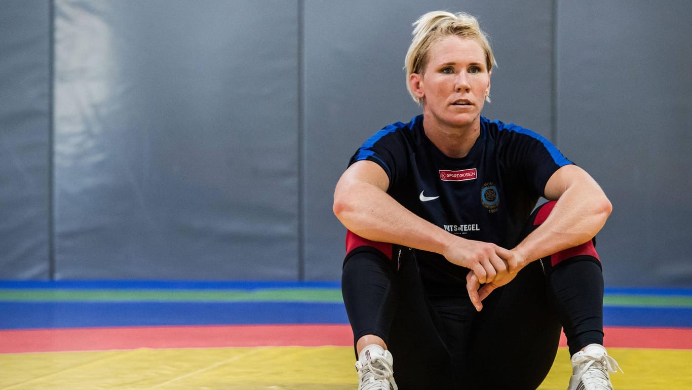 Galt als Medaillenhoffnung für die Olympischen Spiele in Tokio: Die schwedische Ringerin Jenny Fransson.