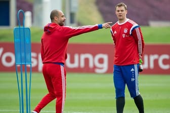 Wollte Keeper Manuel Neuer ins Feld beordern: Ex-Bayern-Coach Pep Guardiola.