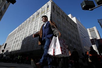 Macy's in San Franscisco: Die Ladenkette will 125 Filialen in den USA schließen.