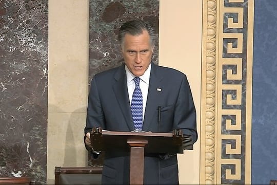 Mitt Romney will im Amtsenthebungsverfahren gegen US-Präsident Trump stimmen.