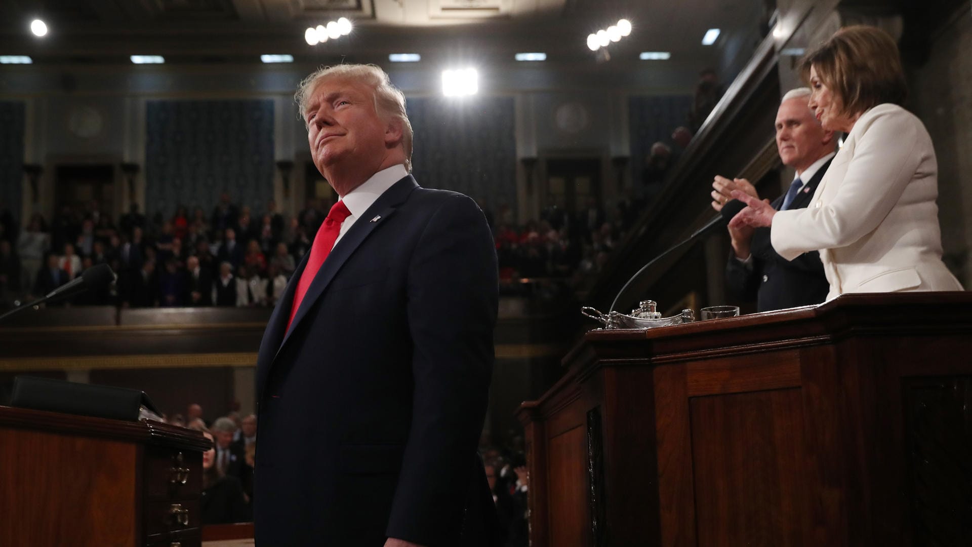 Donald Trump: Der US-Präsident hat seine Rede zur Lage der Nation im US-Kongress gehalten.