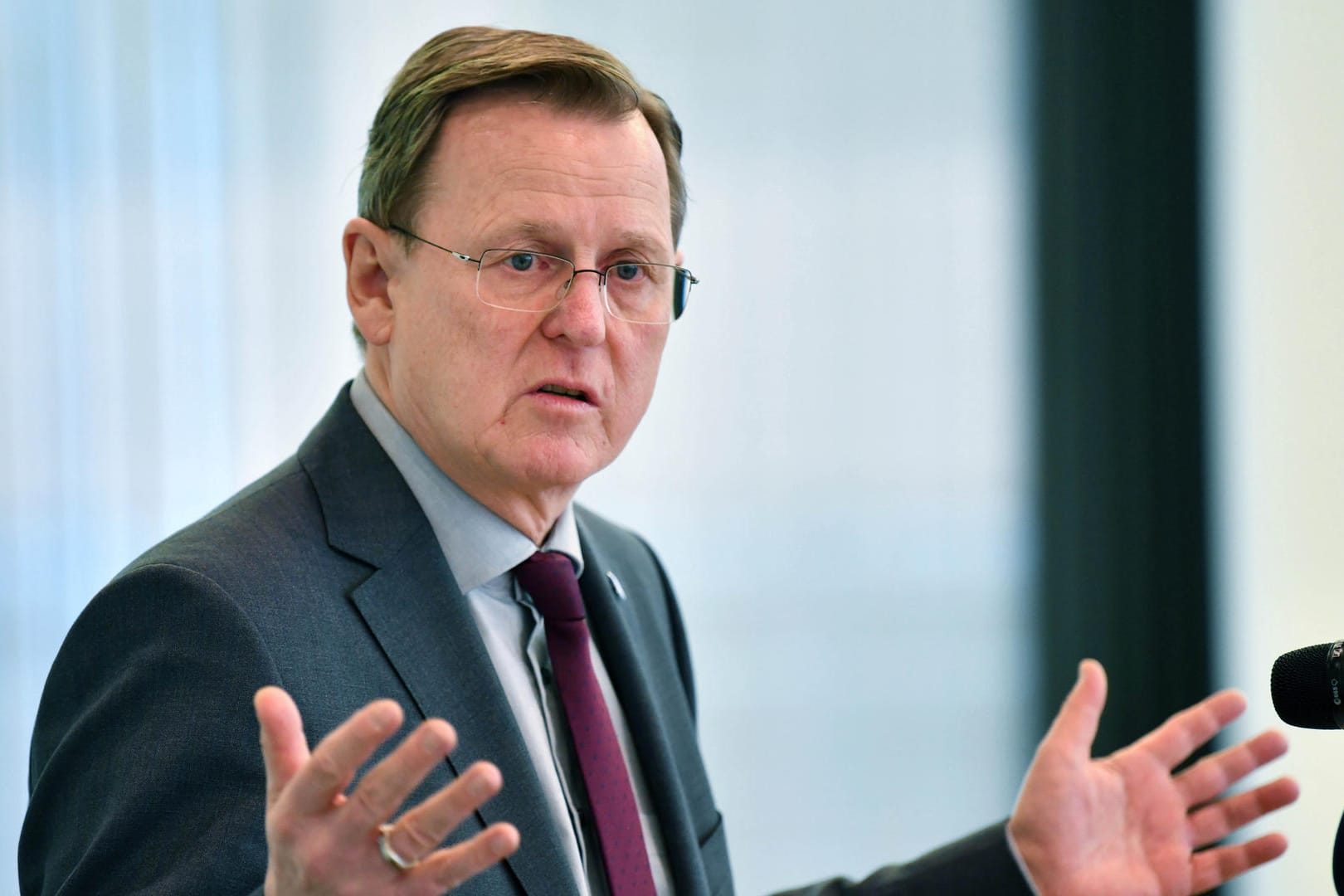 Bodo Ramelow (Die Linke): In Thüringen wird heute ein neuer Ministerpräsident gewählt.