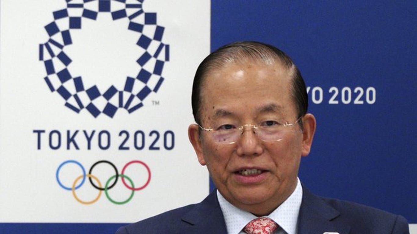 Toshiro Muto, Chef des japanischen Organisationskomitees, sorgt sich um die Auswirkungen des Coronavirus auf die Olympischen Spiele.