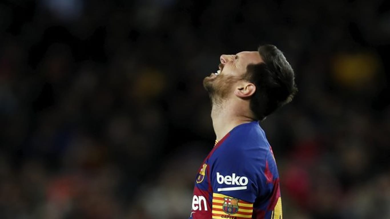 Reagiert dünnhäutig auf Kritik von Sportdirektor Abidal: Lionel Messi.