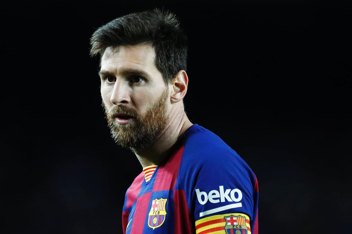 Will die Kritik von Sportdirektor Eric Abidal von sich und seiner Mannschaft weisen: Barcelonas Superstar Lionel Messi.