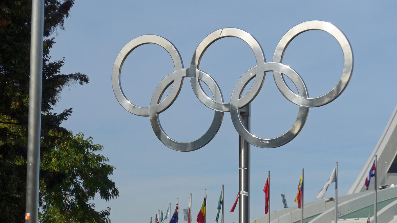 Die Olympischen Ringe: Im Sommer 2020 finden die Olympischen Spiele in Tokio statt.
