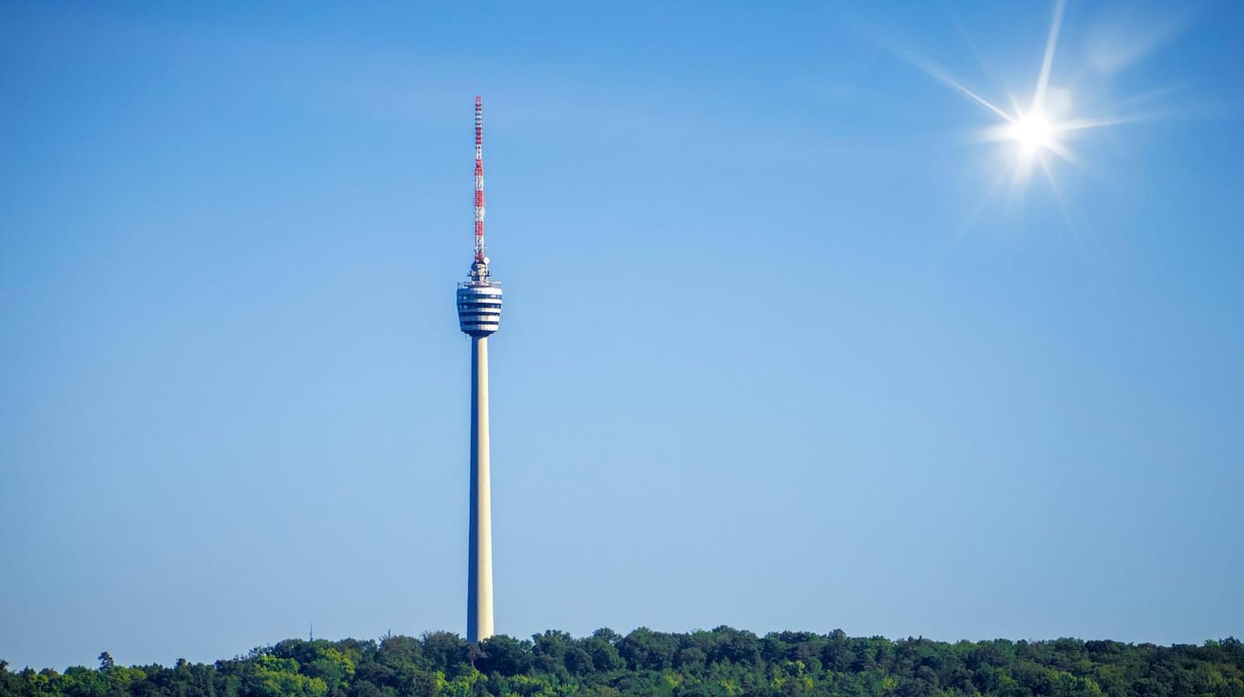 Der Stuttgarter Fernsehturm: Das Wahrzeichen der baden-württembergischen Landeshauptstadt.