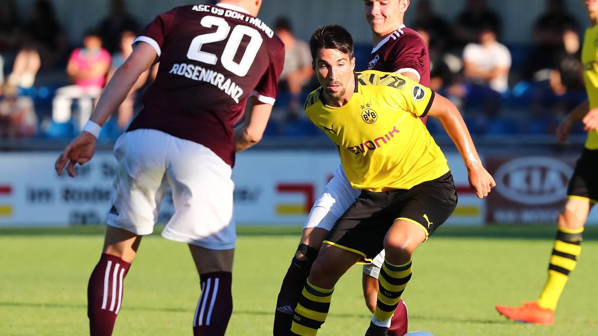 ASC 09 Dortmund gegen BVB II in der Vorbereitung auf die Hinrunde: Für den ASC startet nun die Rückrunde.