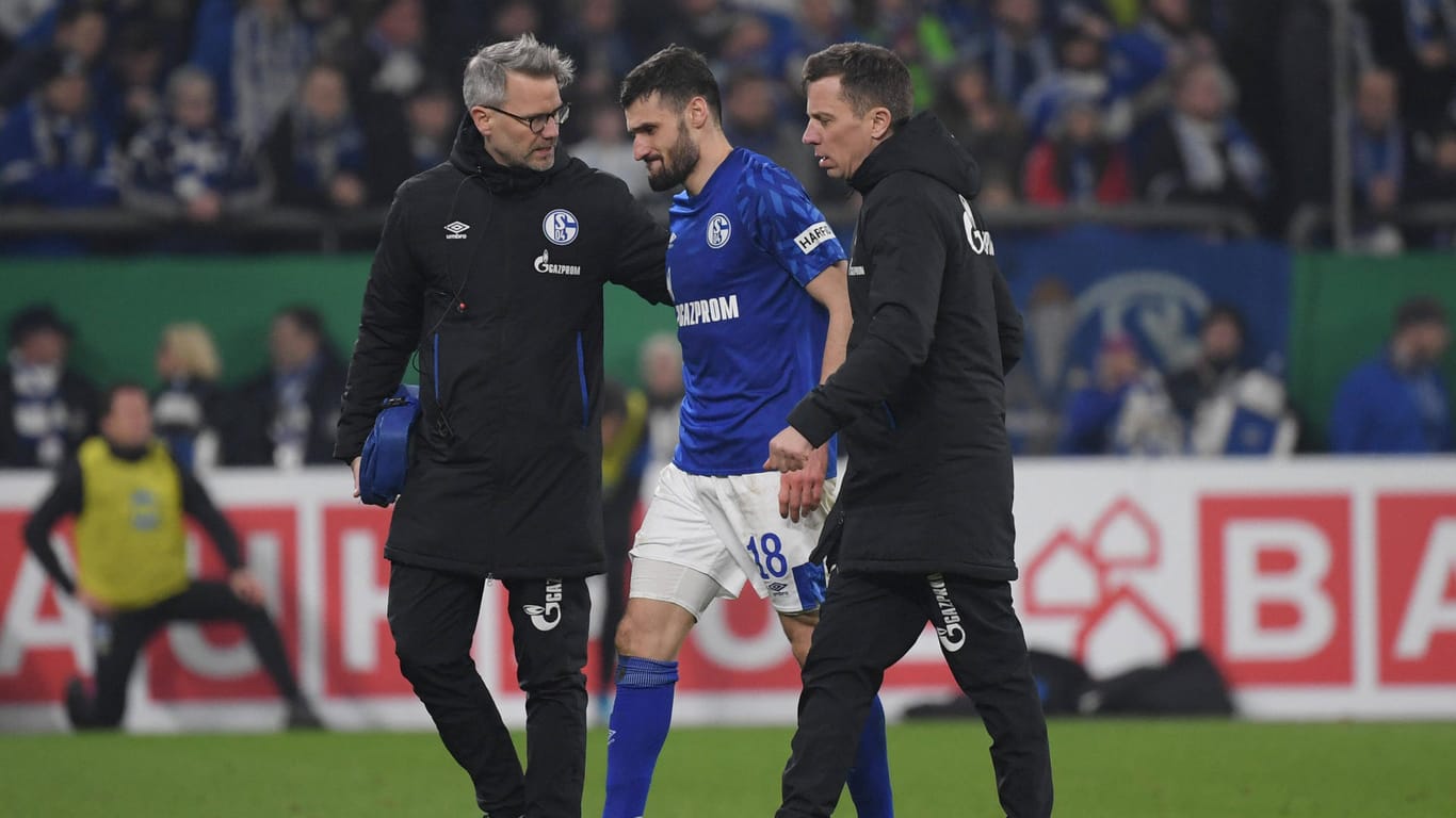 Hat sich im Pokalspiel verletzt: Schalkes Daniel Caligiuri.