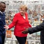 Treffen mit Ramaphosa: Merkel wirbt in Südafrika um Partnerschaft im Libyenkonflikt