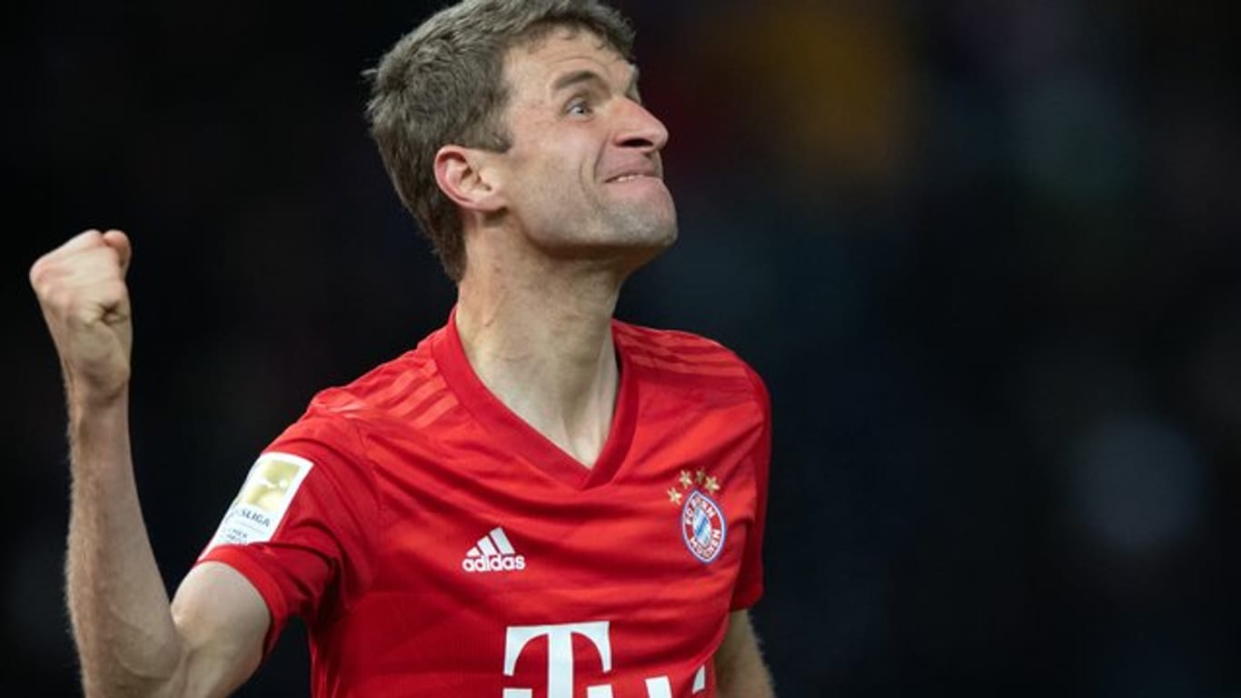 Großes Lob für eine Stammkraft des FC Bayern München von Präsident Hainer: Thomas Müller.