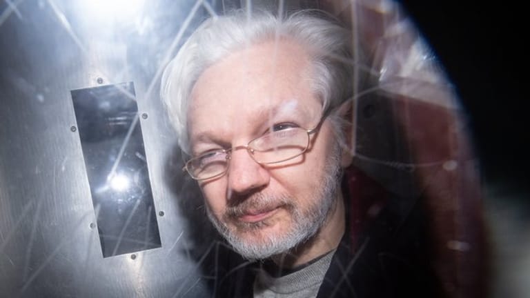 Wikileaks-Gründer Julian Assange sitzt seit April 2019 im Hochsicherheitsgefängnis Belmarsh im Osten Londons.
