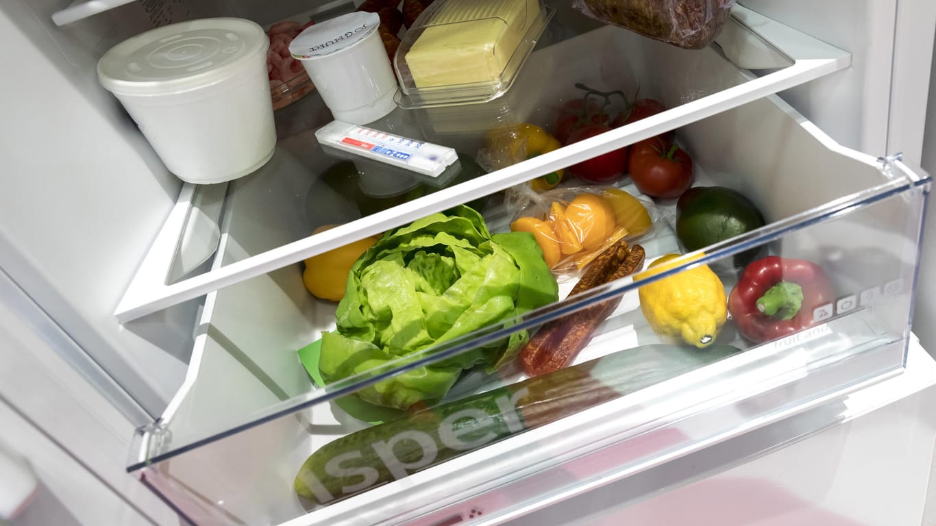 Kühlschrank: Je niedriger die Temperatur, desto mehr Strom verbraucht das Gerät.