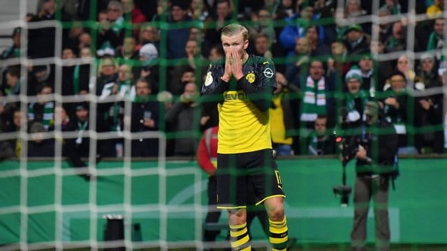 Wird von BVB-Trainer Favre mit Umsicht eingesetzt: Neuzugang Erling Haaland. Wird von BVB-Trainer Favre mit Umsicht eingesetzt: Neuzugang Erling Haaland.