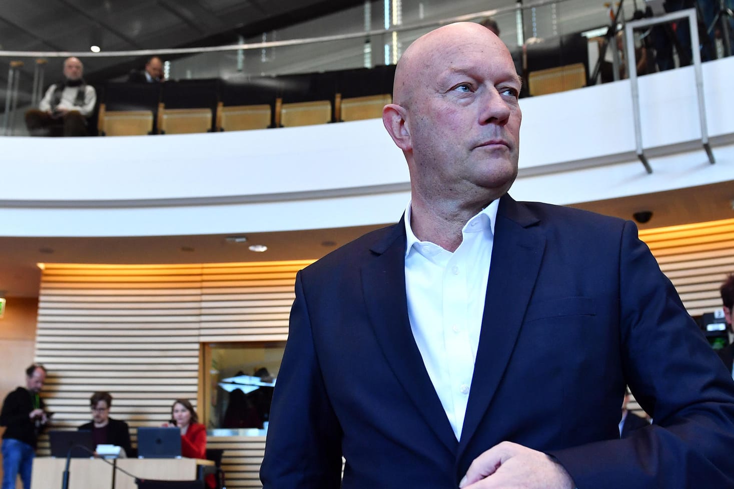 Noch-Ministerpräsident Thomas Kemmerich (FDP): Seine Fraktion allein kann den Antrag auf Auflösung des Landtags nicht einreichen.