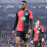 Jordan Torunarigha: Der Berliner Verteidiger wurde offenbar im Pokalspiel auf Schalke beleidigt.