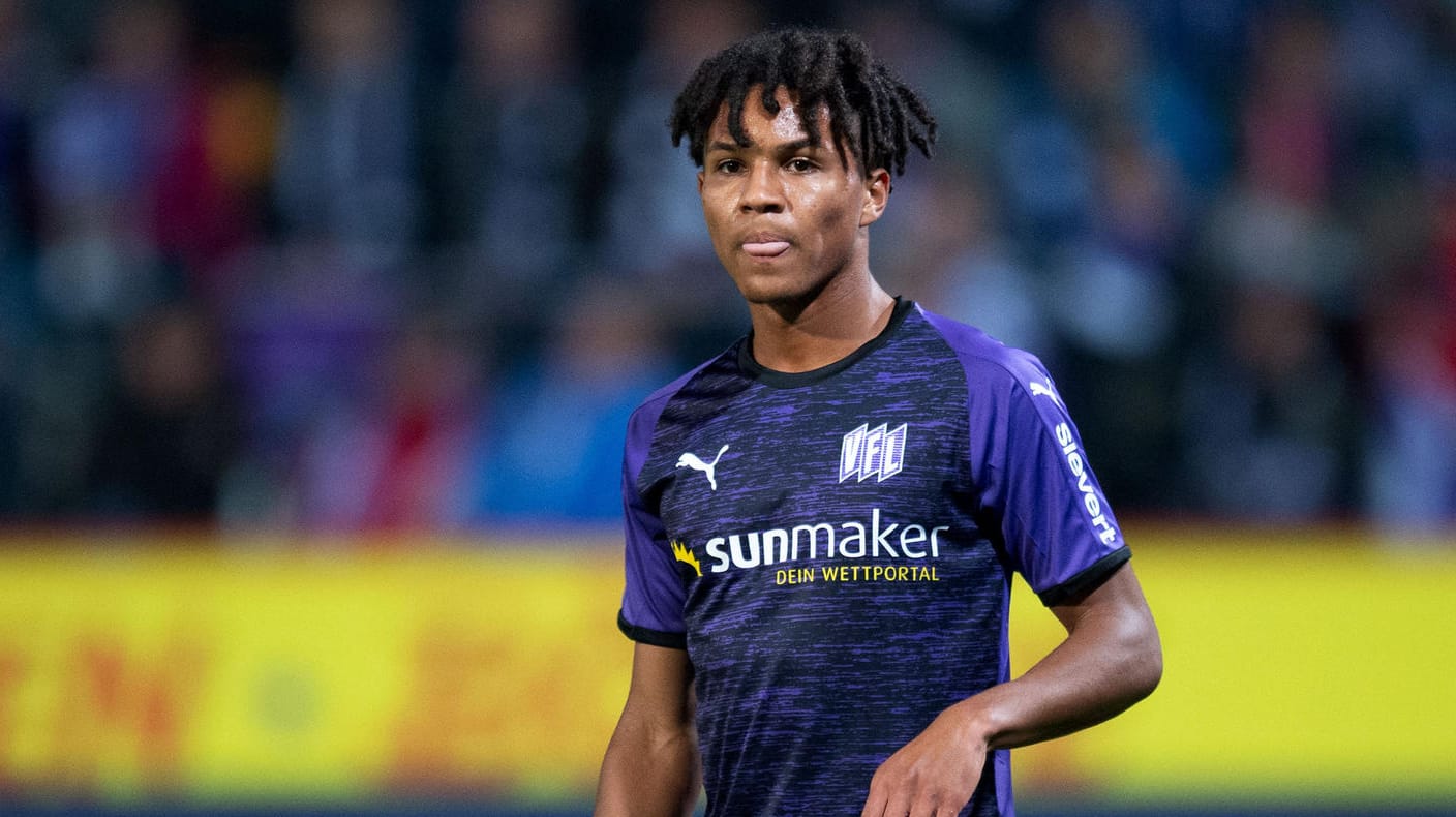 Felix Agu: Der deutsche U21-Nationalspieler spielt ab Sommer in Grün-Weiß. Felix Agu: Der deutsche U21-Nationalspieler spielt ab Sommer in Grün-Weiß.
