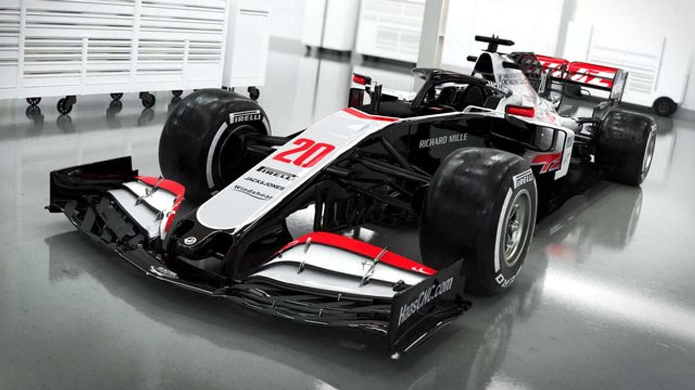 Neuer Boldide beim Haas-Rennstall für die Saison 2020: Der VF-20.