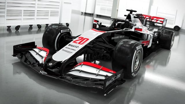 Neuer Boldide beim Haas-Rennstall für die Saison 2020: Der VF-20.