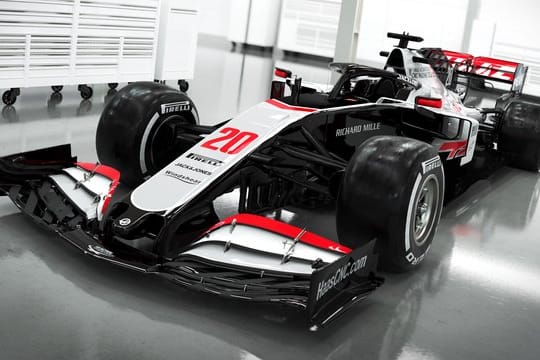 Neuer Boldide beim Haas-Rennstall für die Saison 2020: Der VF-20.