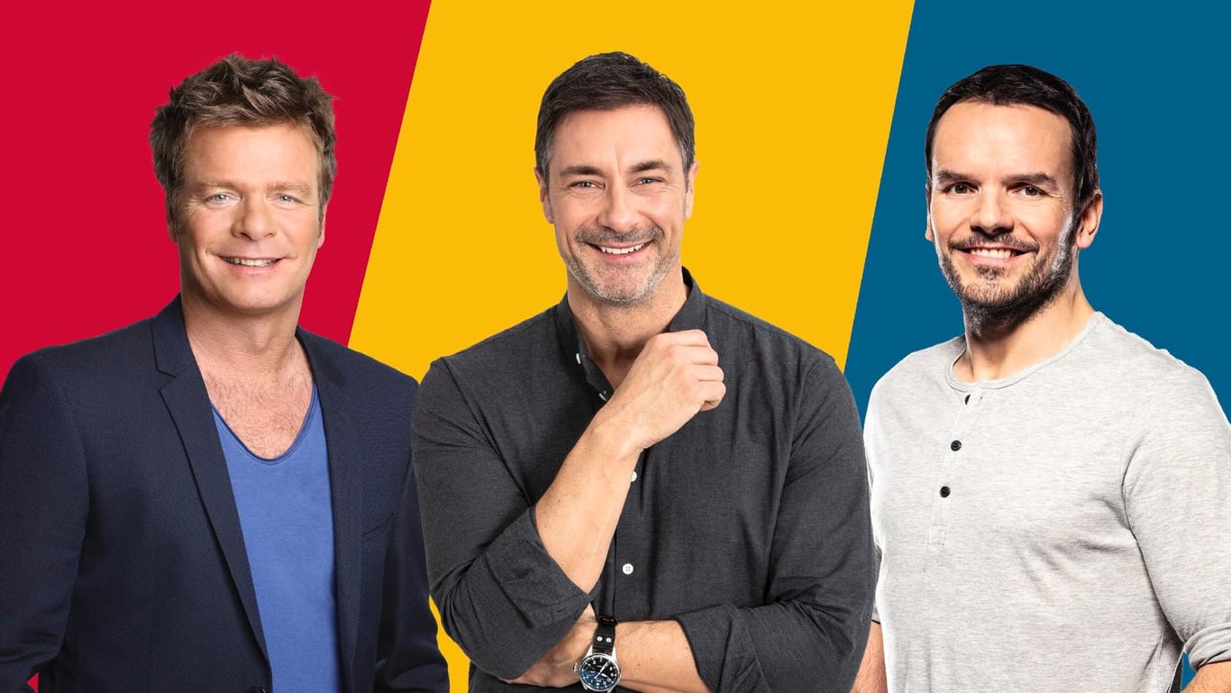 Oliver Geissen, Marco Schreyl und Steffen Henssler: Sie sind ab kommender Woche im RTL-Nachmittagsprogramm zu sehen.