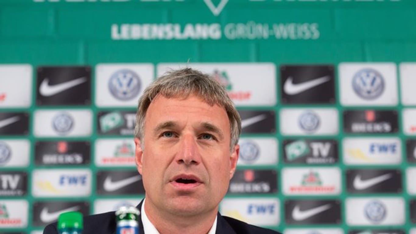Mit Werder Bremen mitten im Abstiegskampf: Aufsichtsradboss Marco Bode.