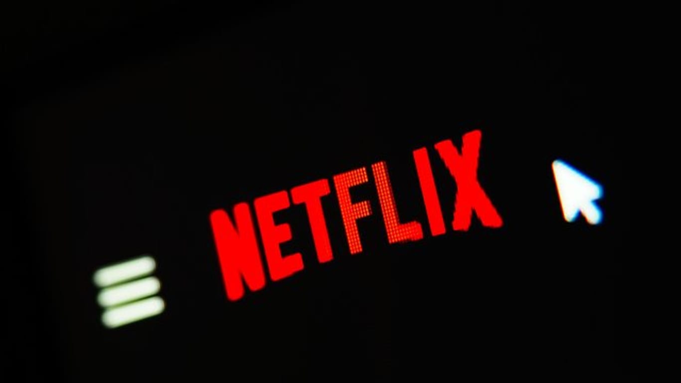 Das Logo des Streaming-Dienstes Netflix.