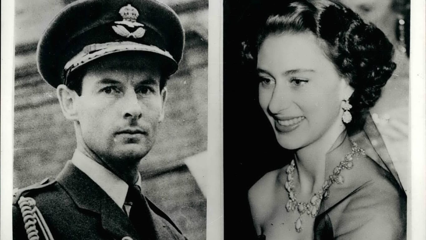 Peter Townsend und Prinzessin Margaret: Ihre Liebe wurde am Hof nicht akzeptiert.