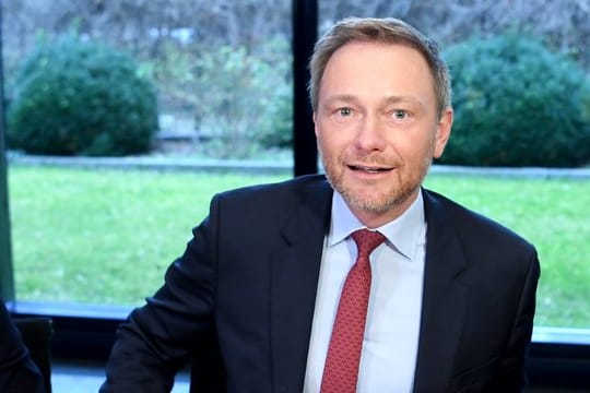 Nicht sein angenehmster Termin: FDP-Chef Christian Lindner vor der Sitzung des Bundesvorstands.