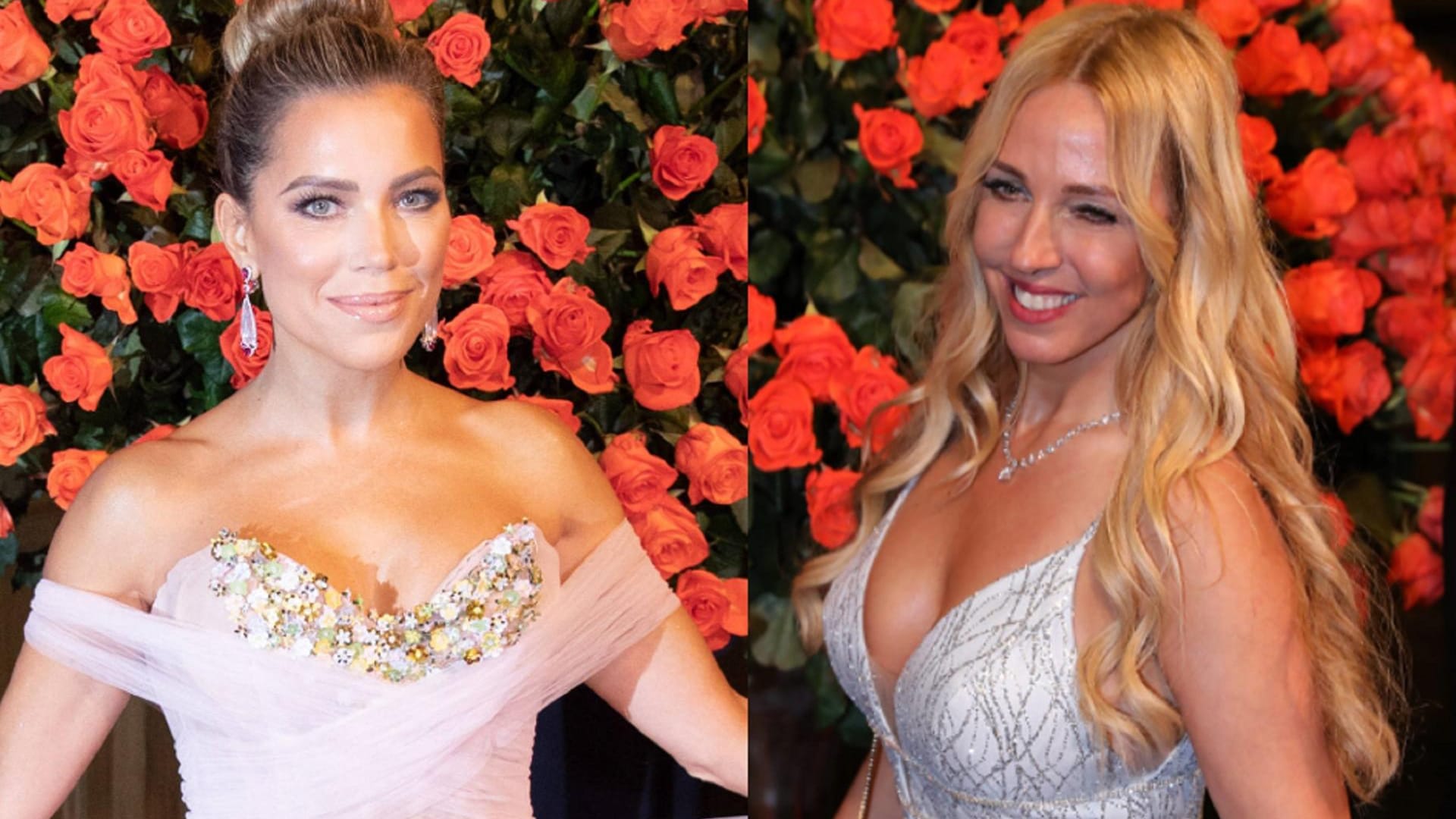 Zum Semperopernball erschienen auch Promis: Sylvie Meis und Loona.