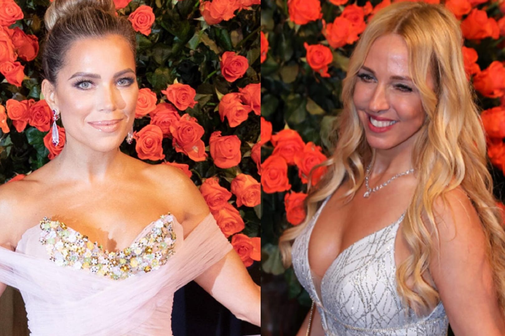 Zum Semperopernball erschienen auch Promis: Sylvie Meis und Loona.