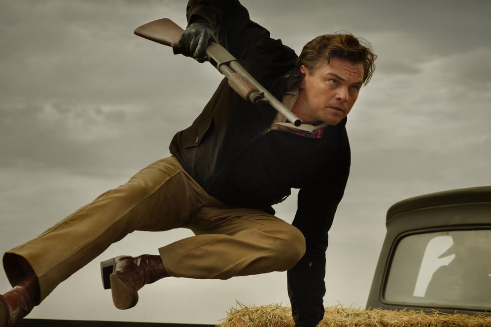 Leonardo DiCaprio: In "Once Upon a Time in Hollywood" spielt er den abgehalfterten Western-Darsteller Rick Dalton.
