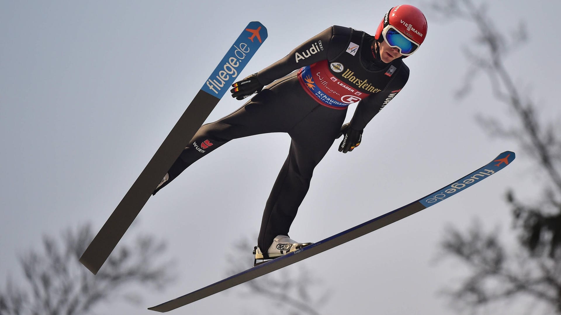 Starke Vorstellung: Stephan Leyhe beim Wettbewerb in Willingen.