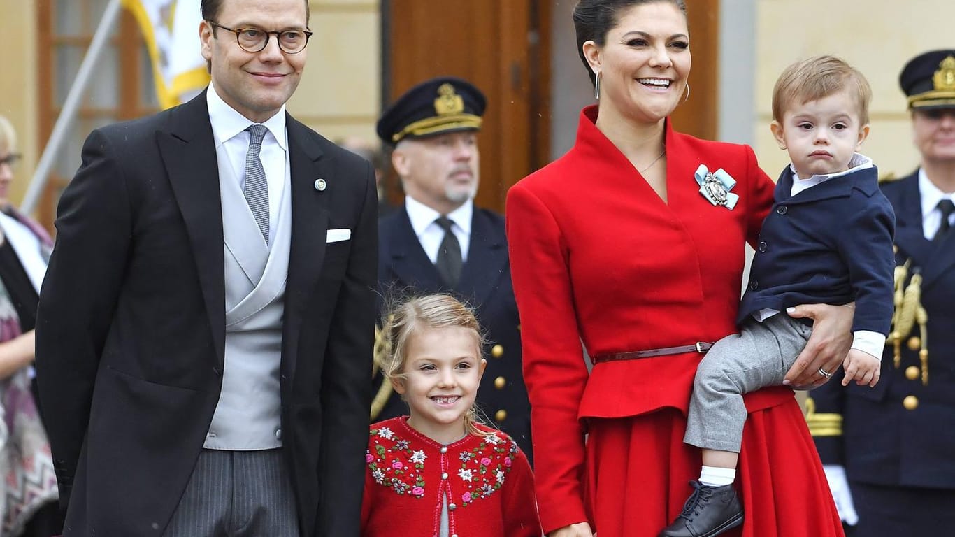 Daniel von Schweden und Kronprinzessin Victoria: Die Familie hat ein neues Foto veröffentlicht.