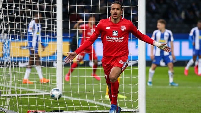 Besiegte Mainz quasi im Alleingang: Mainzs Quaison.