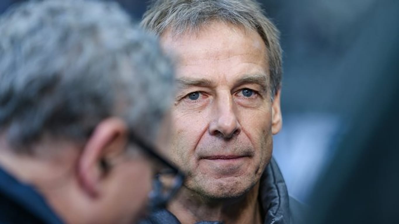 Ist das Lachen vergangen: Hertha-Coach Jürgen Klinsmann.